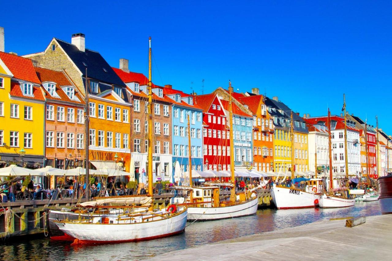 Central Copenhagen Apt With Balcony, Free Parking W Elevator エクステリア 写真