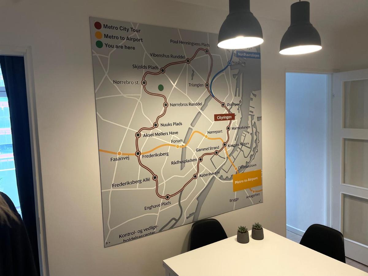 Central Copenhagen Apt With Balcony, Free Parking W Elevator エクステリア 写真